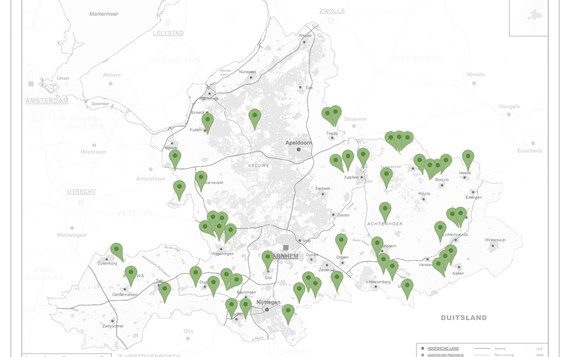 Kaart Agroforestry