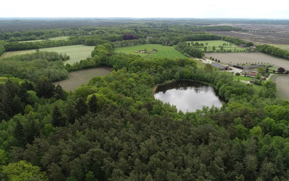 Luchtfoto Ginkel